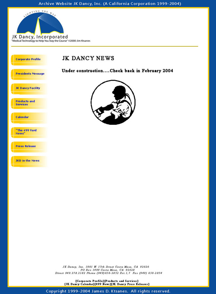 JK Dancy In The News Page